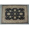 Image 1 : Vintage Brown and Black Persian Rug