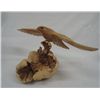 Image 2 : Hand Carved Chinaberry Burl Carved Eagle