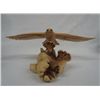 Image 4 : Hand Carved Chinaberry Burl Carved Eagle