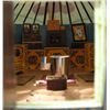 Image 4 : Mongolian Model ''Yurt'' Complete  w/Furnishings