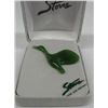 Image 1 : Canadian Green Jade Goose Pin.