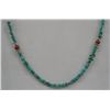 Image 2 : Navajo Delicate Turquoise & Sterling Necklace