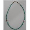 Image 3 : Navajo Delicate Turquoise & Sterling Necklace