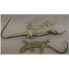 Image 2 : Pair of Rubber Lizards, Monitor & Tree Skink