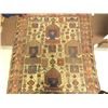 Image 3 : CAUCASIAN 6' BY 5' HAND WOVEN WOOL RUG