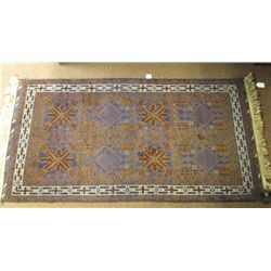 BALOUCH 6.5" BY 3.6" HAND WOVEN RUG AFGHANISTAN