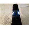 Image 2 : STERLING & 7 CT. BLUE TOPAZ LADIES RING