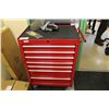 Image 1 : 7 DRAWER RED MOBILE TOOL CHEST