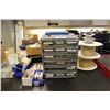 Image 1 : LARGE LOT OF LAB COMPONENTS, VIALS, WIRINING, TOOLS