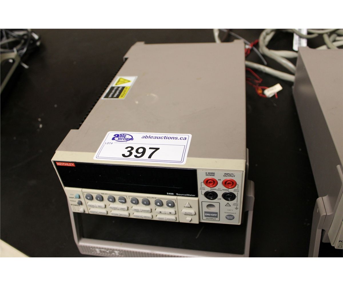 KEITHLEY 2400 SOURCEMETER - Able Auctions