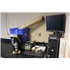 Image 1 : LAB WORKSTATION WITH ASSORTED EQUIPMENT, PC, MONITOR, POWER SUPPLY, ETC