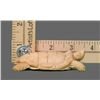 Image 8 : Two (2) Antique Ivory Carved Turtle, Native American