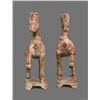 Image 2 : Early 19th Century Pair of Chinese Polychromed Camphor