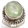 Image 1 : Sterling Silver .925 Lime Quartz Ring