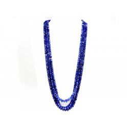 Natural Tanzanite Beaded Necklace Rope 272.00ct