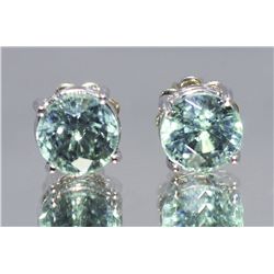 1.00cttw Paraiba Stud Earring