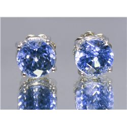 Tanzanite Stud Earrings