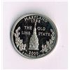 Image 2 : Maryland  Proof State Quarter