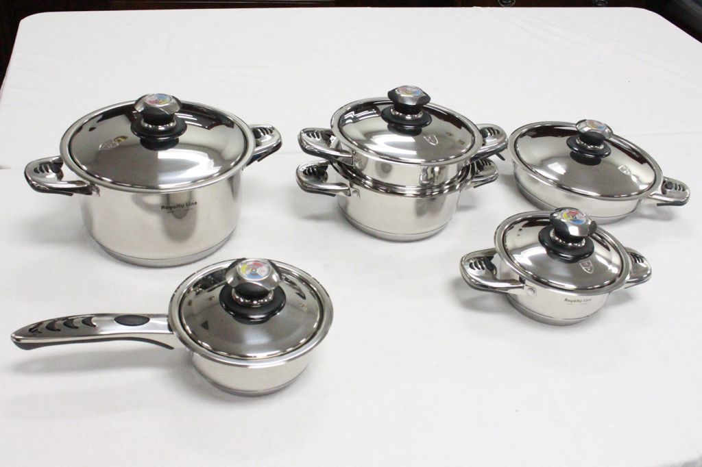 Royalty Line High Quality Cookware Set With Induction Heat