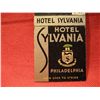 Image 2 : VINTAGE HOTEL SYLVANIA MATCHBOOK COVER PHILADELPHIA