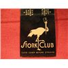 Image 2 : VINTAGE STORK CLUB MATCHBOOK COVER N.Y.C.