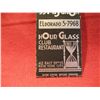 Image 2 : VINTAGE MATCHBOOK COVER HOUR GLASS RESTAURANT NEW YORK CITY