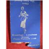 Image 2 : VINTAGE MATCHBOOK COVER HOUSE WITH THE BLUE BLINDS JOHN & CONSTANCE KENNY PLYMOUTH MASS.