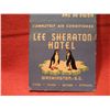 Image 2 : VINTAGE MATCHBOOK COVER LEE SHERATON HOTEL WASHINGTON, D.C. “COOL” AS A PENGUIN'S TOOTSIES