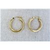 Image 1 : 14kt Gold Hoop Earrings