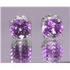 Image 1 : Pink Sapphire Earrings