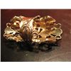 Image 3 : COSTUME JEWELRY BLACK RINESTONE FASHSION RING GOLD TONE