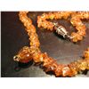 Image 2 : COSTUME JEWELRY VINTAGE BEADED AMBER ARTISAN NECKLACE