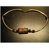 Image 1 : COSTUME JEWELRY SILVER TONE WITH CENTERED COLORED BEAD