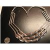 Image 2 : COSTUME JEWELRY SILVER TONE VINTAGE NECKLACE