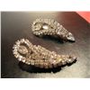 Image 2 : COSTUME JEWELRY RHINESTONE CLIP ON EARRINGS PAIR