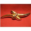 Image 2 : COSTUME JEWELRY VINTAGE GOLD & SILVER TONE BROOCH