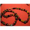 Image 1 : COSTUME JEWELRY ARTISAN BEADED GLASS NECKLACE