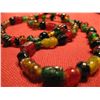 Image 2 : COSTUME JEWELRY ARTISAN BEADED GLASS NECKLACE