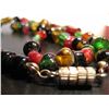 Image 3 : COSTUME JEWELRY ARTISAN BEADED GLASS NECKLACE