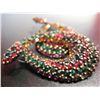 Image 2 : COSTUME JEWELRY PAIR OF MULTI COLORED RHINTSTONE EARRING RINGS