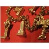 Image 4 : COSTUME JEWELRY GOLD TONE BRACELET WITH CHARMS