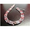 Image 2 : COSTUME JEWELRY SILVER TONE NECKLACE