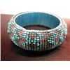 Image 3 : COSTUME JEWELRY BEADED BANGLE BRACELET