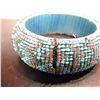 Image 4 : COSTUME JEWELRY BEADED BANGLE BRACELET