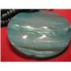 Image 2 : COSTUME JEWELRY ARTISAN STYLE BEADED TURQUOISE COLORED NECKLACE