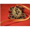 Image 1 : COSTUME JEWELRY CHERUB PENDANT RIBBON NECKLACE