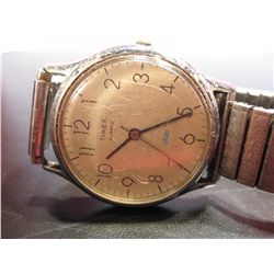 VINTAGE MENS TIMEX QUARTZ WRIST WATCH (NOTE: NOT WORKING)