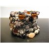 Image 1 : COSTUME JEWELRY ARTISAN BEADED BRACELET