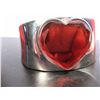 Image 2 : COSTUME JEWELRY FASHION CUFF BRACELET WITH HEART