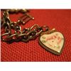 Image 2 : COSTUME JEWELRY SILVER TONE CHARM BRACELET